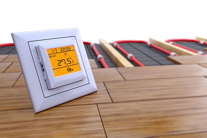 Underfloor heating- how to warm up your bathroom for winter