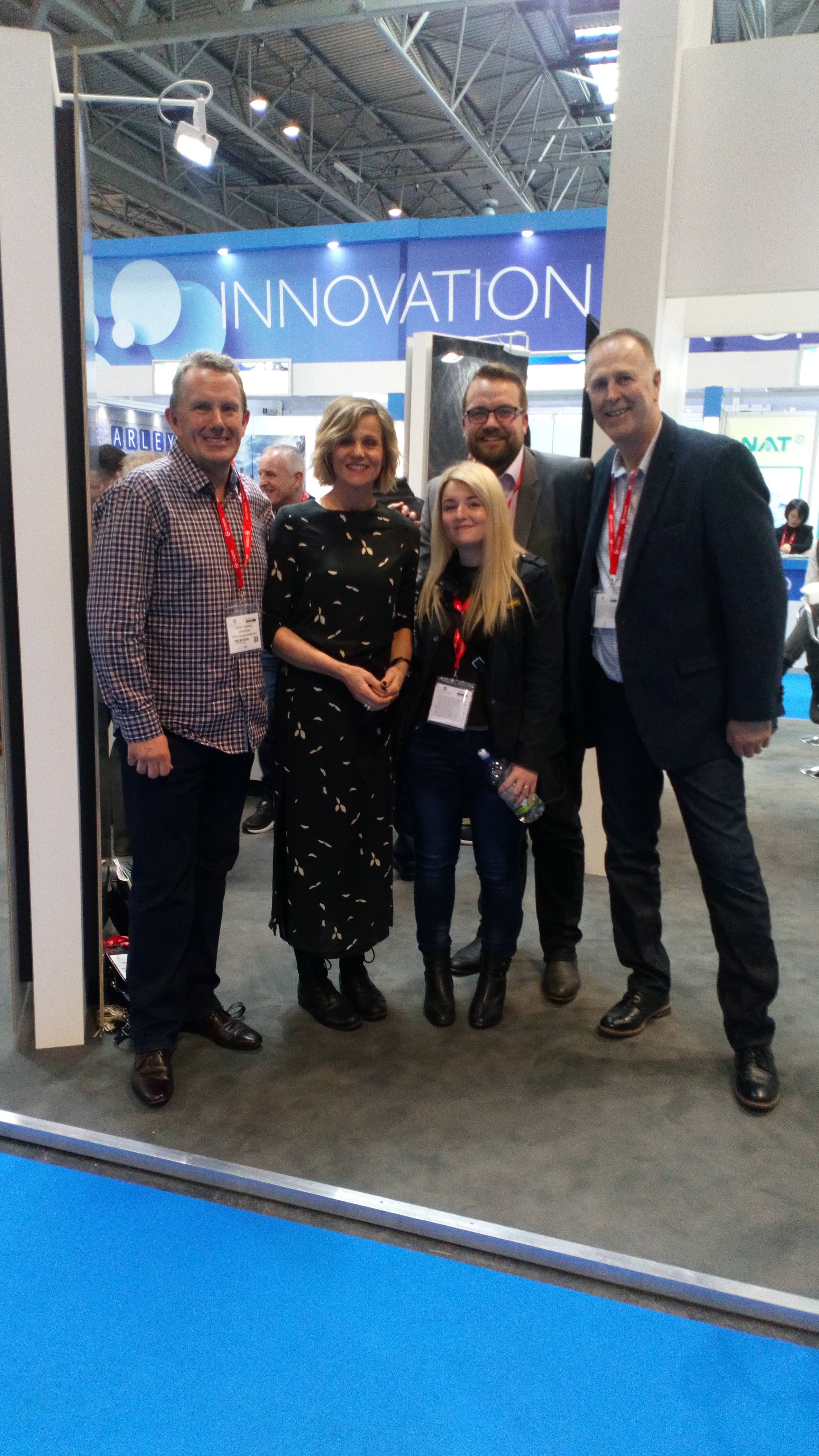 We met Linda Barker at the KBB show in Birmingham!