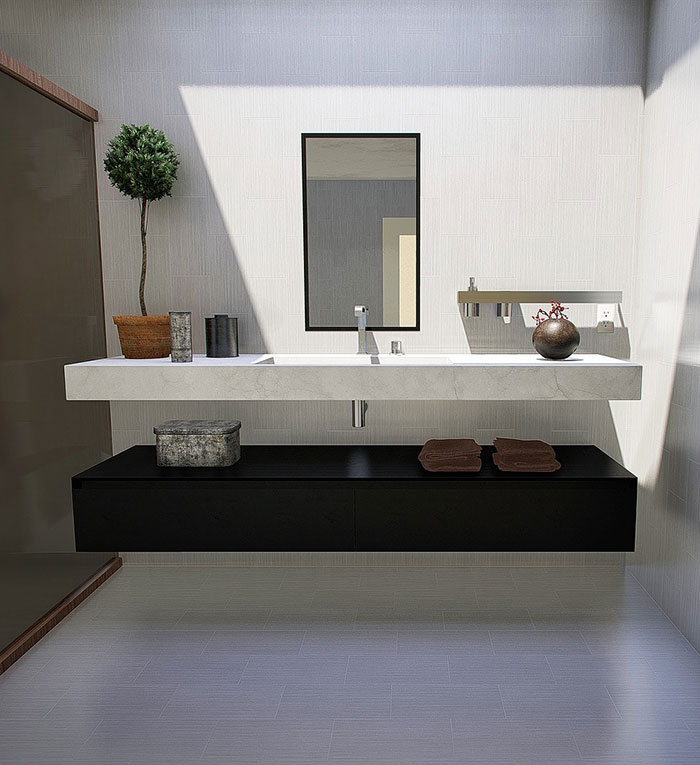 Wall Hung Unit and Basin