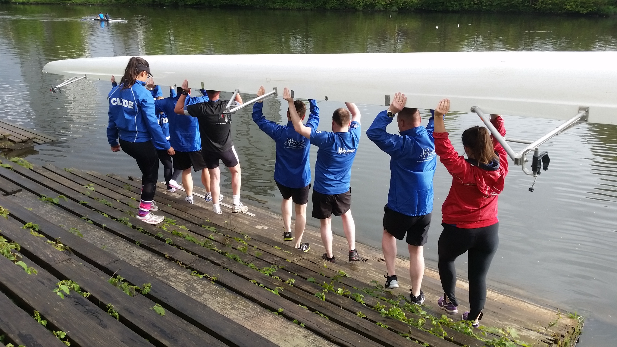 Rowing at The Clyde Amateur Rowing Club