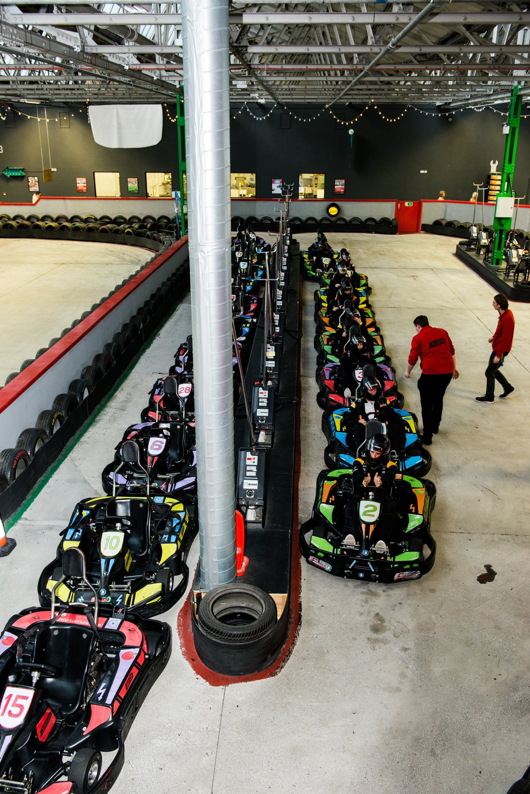 Go karting at the experince