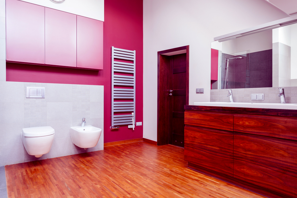 Pink Bathroom