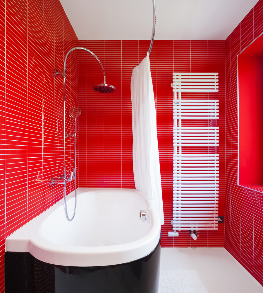 Red Bathroom