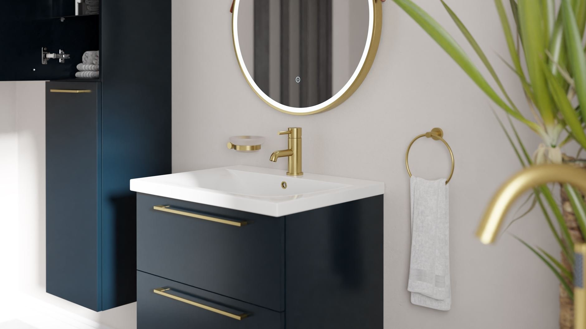 Gold Basin Taps and Bathroom Fixtures